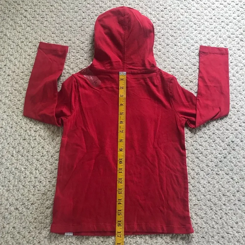 Gap Long Sleeve Hood Shirt Reversible Sequin